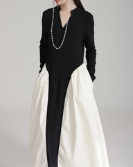 off-shoulder knit bodycon dress with front clasp – MAELLE