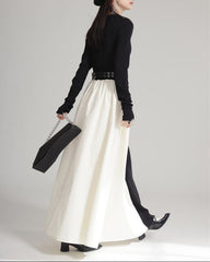 off-shoulder knit bodycon dress with front clasp – MAELLE