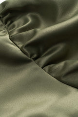 Ruched Short-Sleeve Shirt