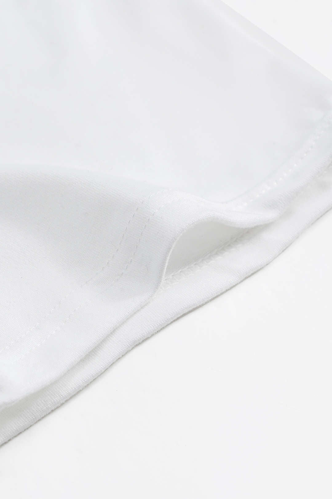 Abstract Print Ruched Short Sleeve T-shirt