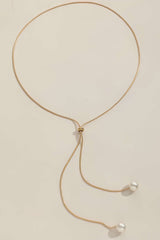 Pearl Adjustable Necklace