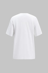 Letter Print Short Sleeve T-Shirt
