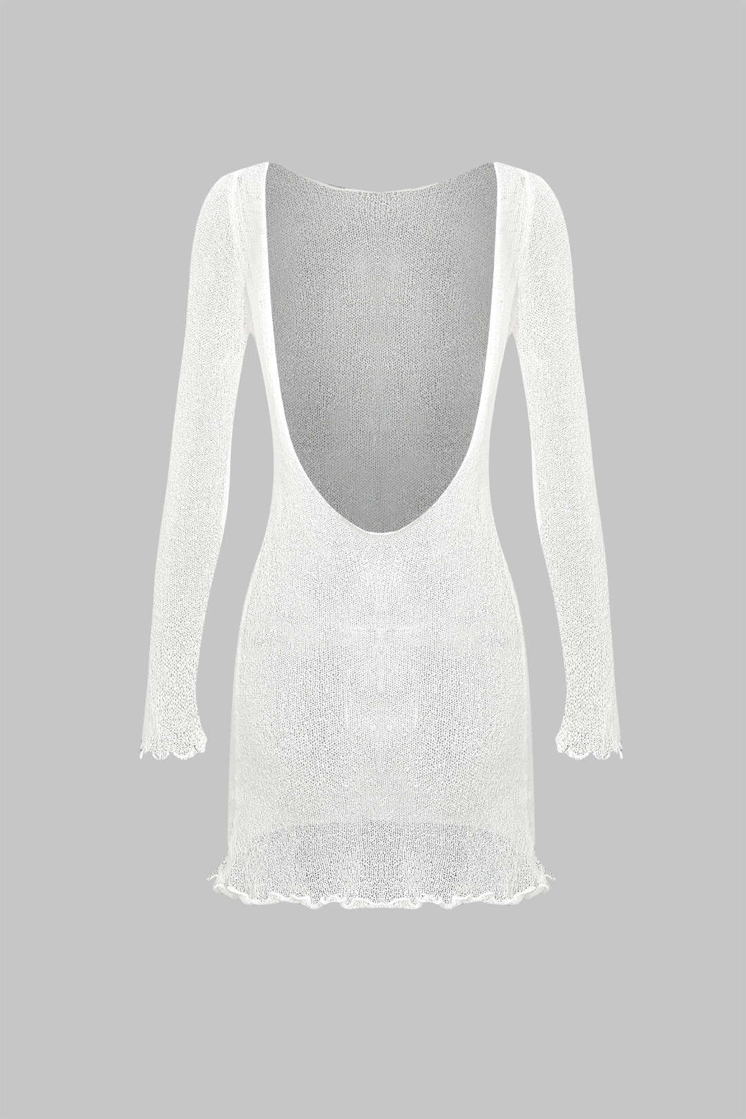 Lettuce Trim Backless Cover Up