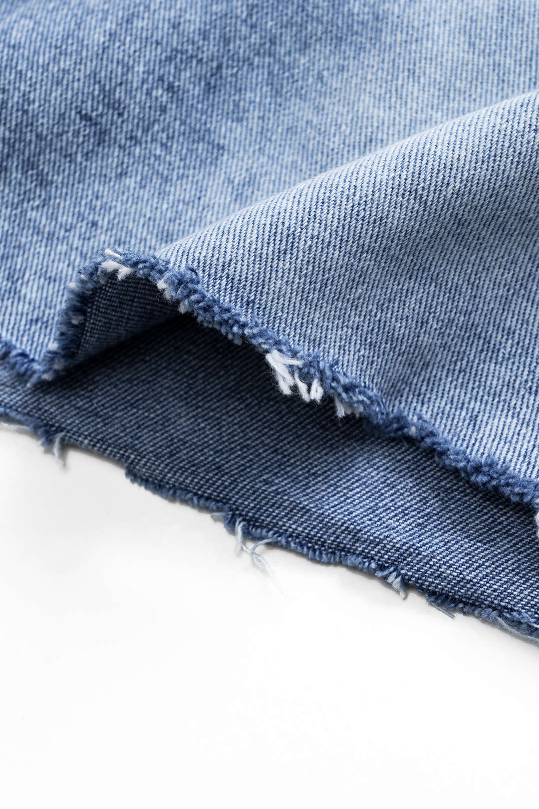 Denim Button Pocket Shorts