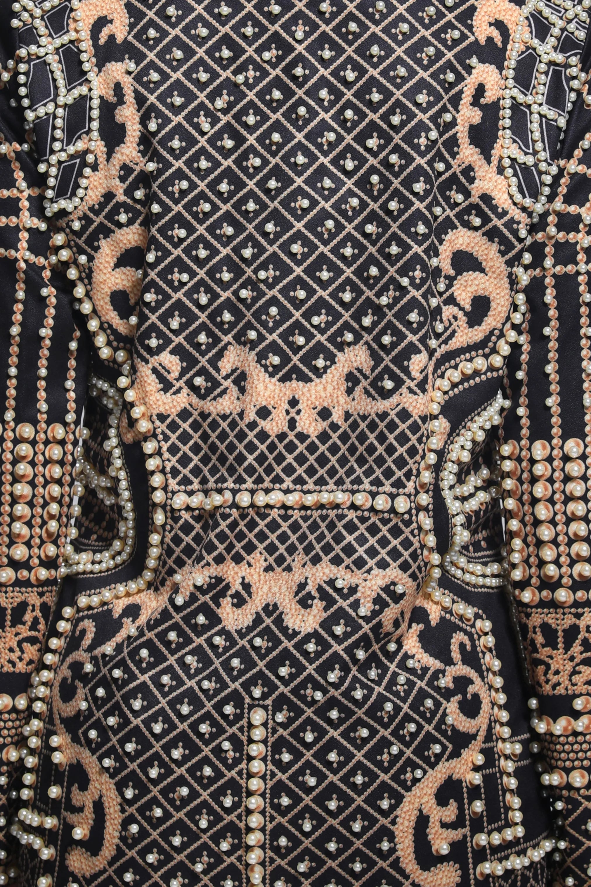 embellished plunge blazer mini dress - Elladine