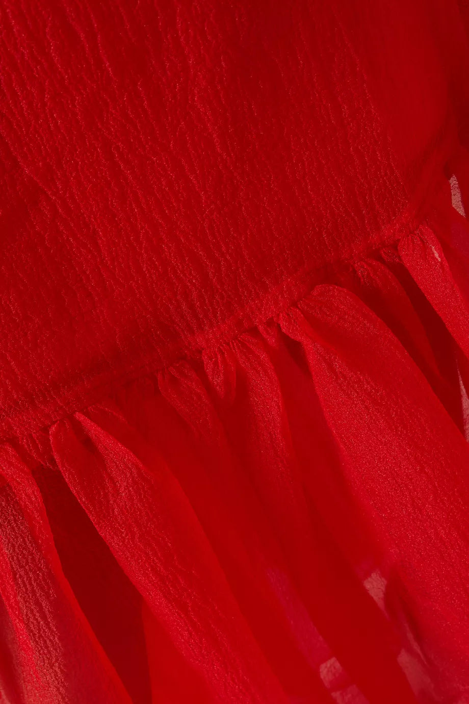 sheer overlay tulle maxi dress – Ulesa