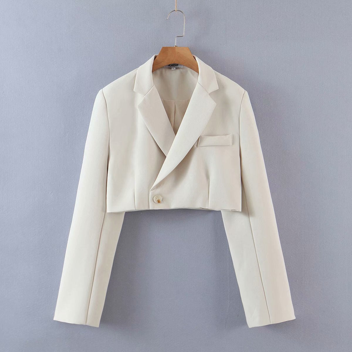 Cropped blazer with wrap skirt - Ikujy