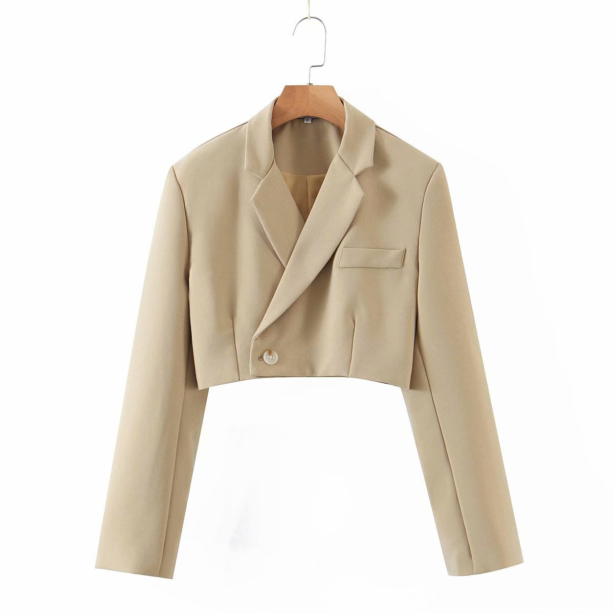 Cropped blazer with wrap skirt - Ikujy
