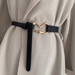Women's Slim Belt Suitable for Suit Coat - DALAL