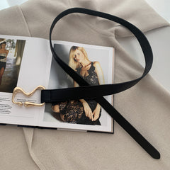Women's Slim Belt Suitable for Suit Coat - DALAL
