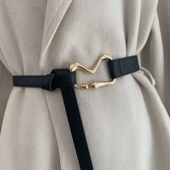 Women's Slim Belt Suitable for Suit Coat - DALAL