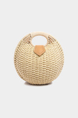Woven Shell Tote Bag