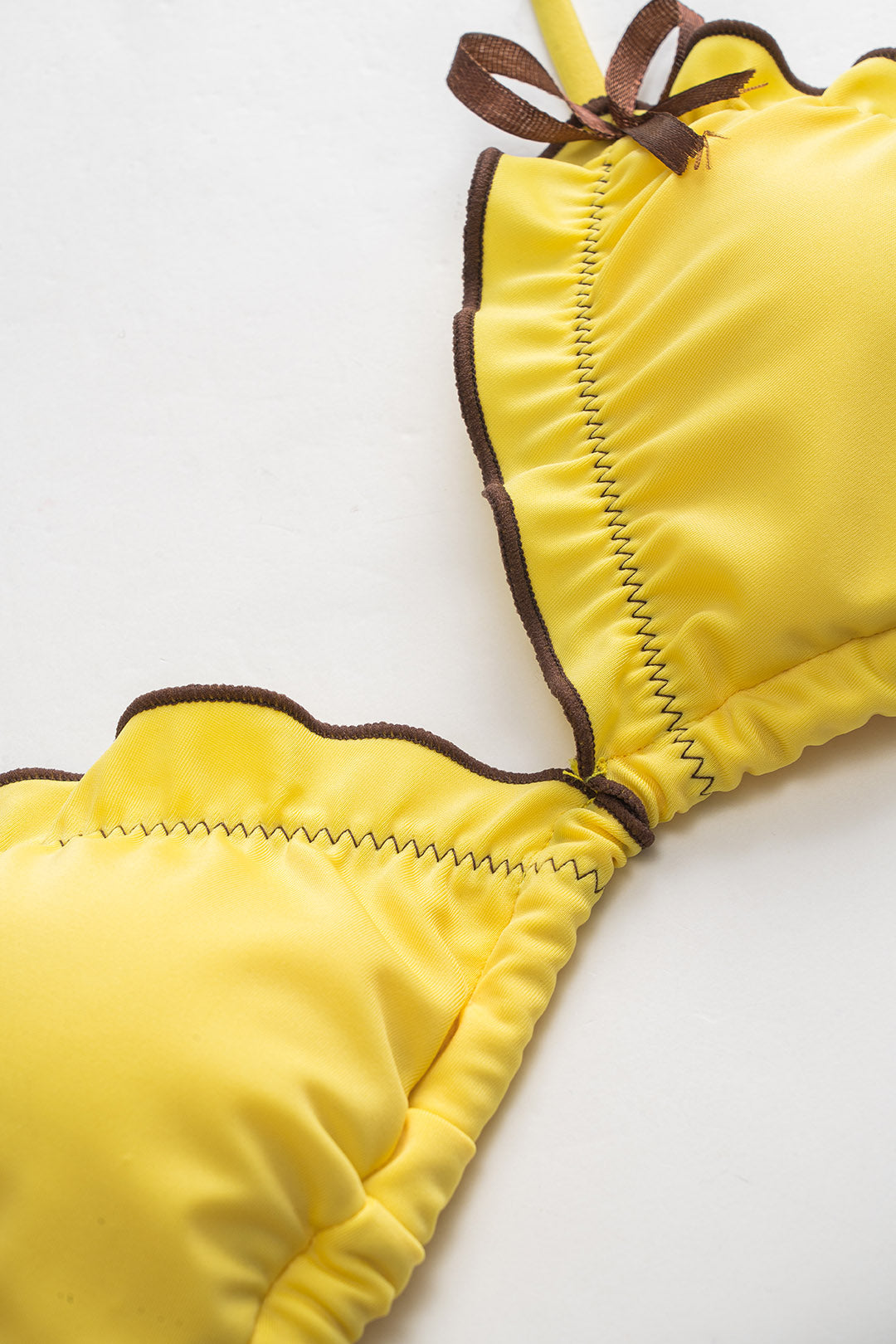 Ruffle Ruched Bikini Set