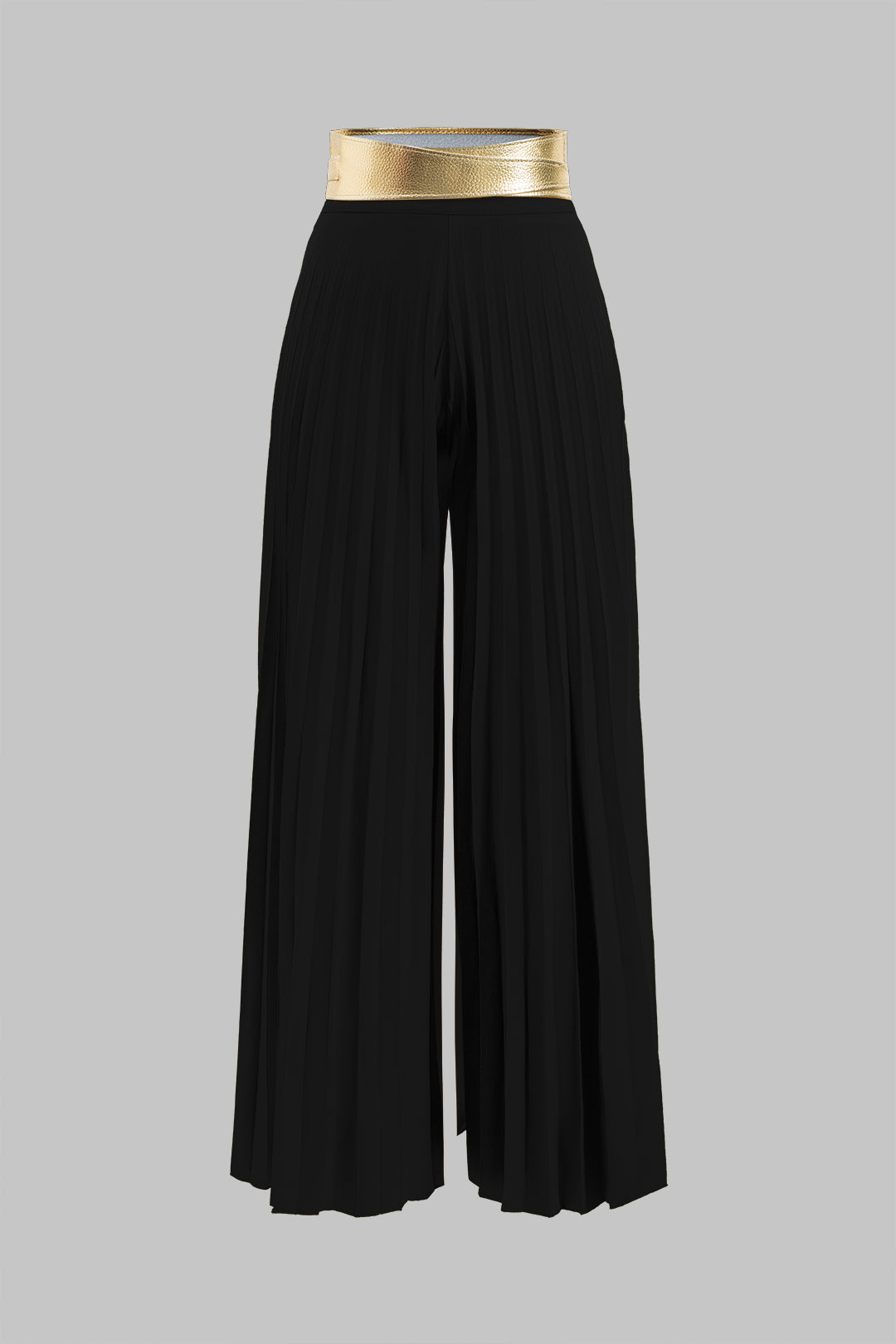 Ruffle Cami Top And Pleated Trousers Set