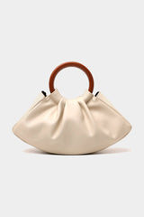 Ruched Tote Bag