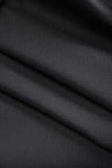 Button Pleat Wide Leg Trousers