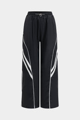 Basic Elastic Waist Trousers