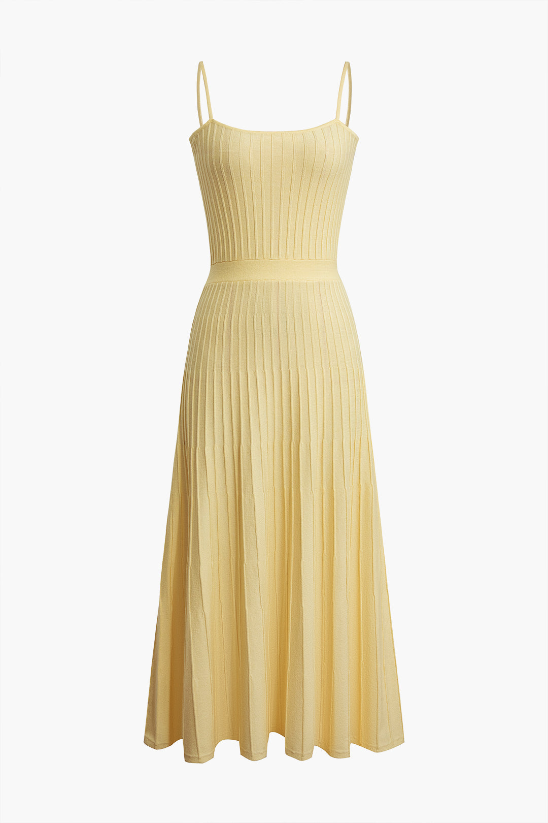 Knit Slip Sleeveless Maxi Dress