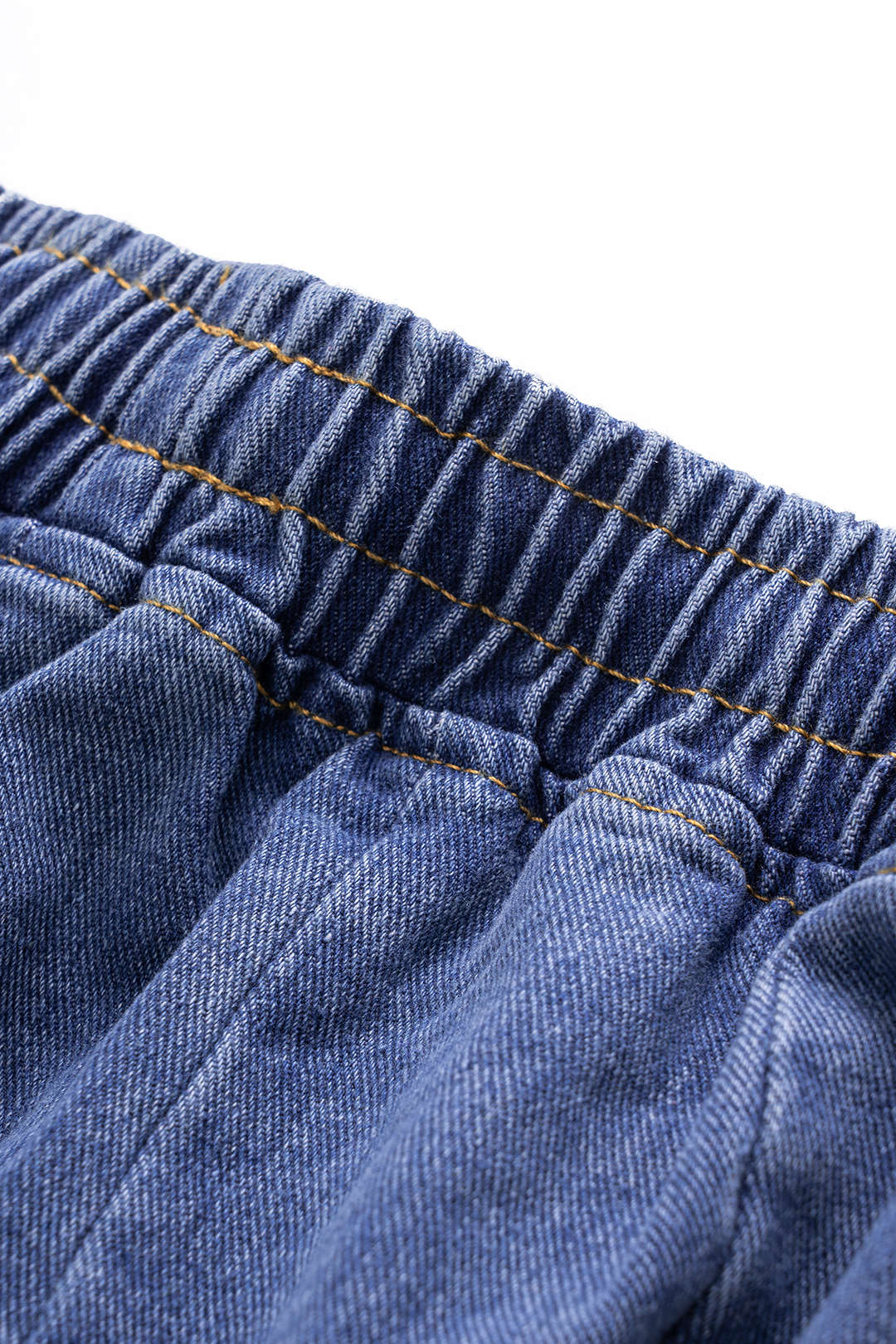 Denim Wide Leg Lantern Jeans