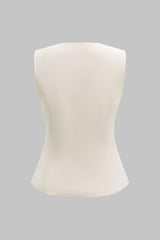 Fake Pocket Tank Top