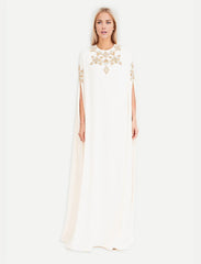 Embroidered caftan gown – Loriva