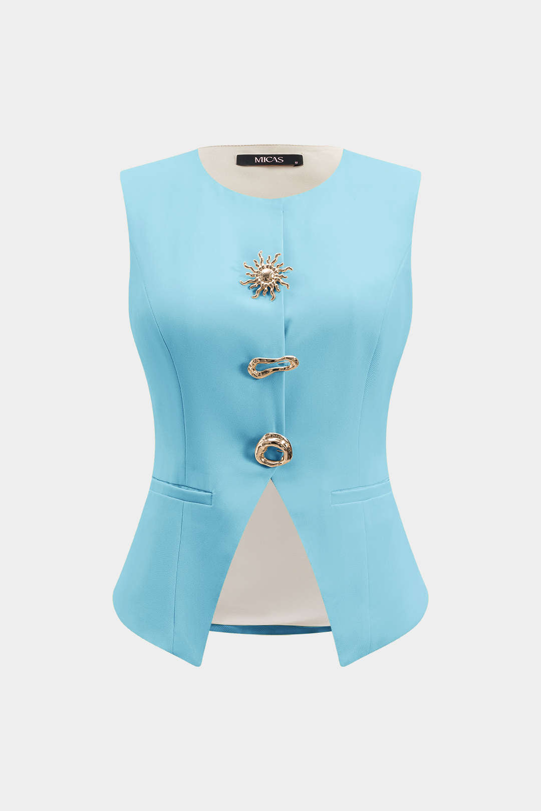 Fake Pocket Tank Top