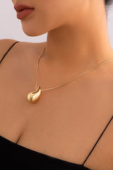 Teardrop Pendant Necklace