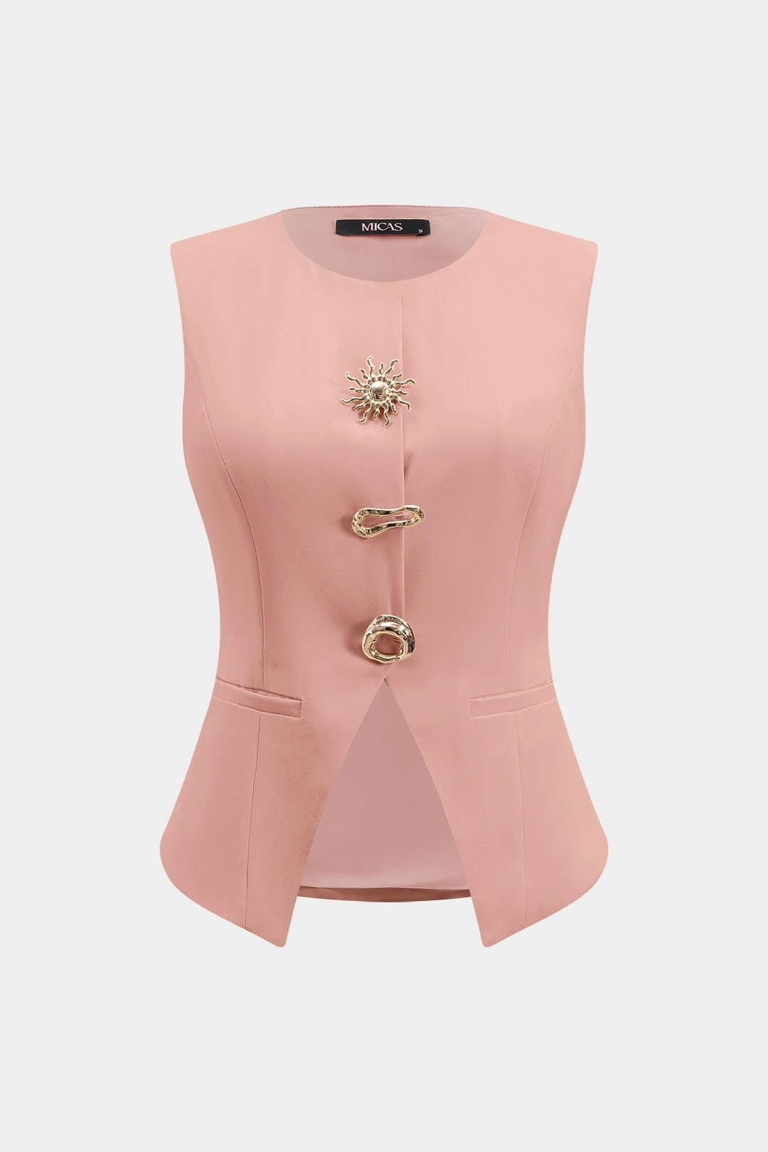 Fake Pocket Tank Top