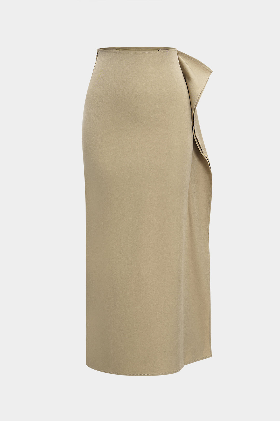High Waist Split Skirt