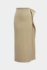 High Waist Split Skirt