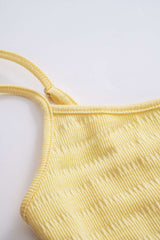 Backless Ruffle Slip Sleeveless Mini Dress