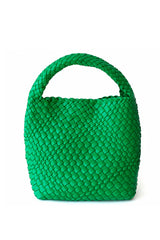 woven handbag set with detachable pouch - Wirfu