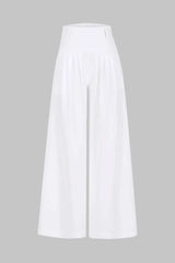 High Waist Wide Leg Trousers