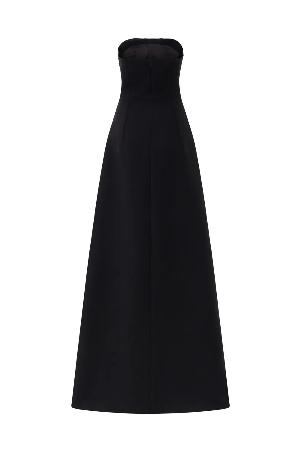 Strapless A-line Gown with Crystal Embellishments - LUMINA