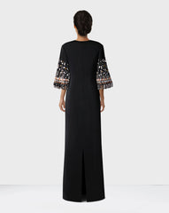 Sequined sleeves dress - Surelis
