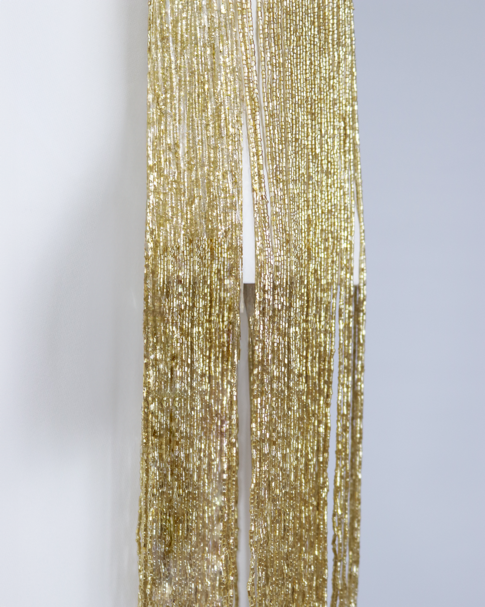 Loose dress with beaded sleeves - ZAYDIN