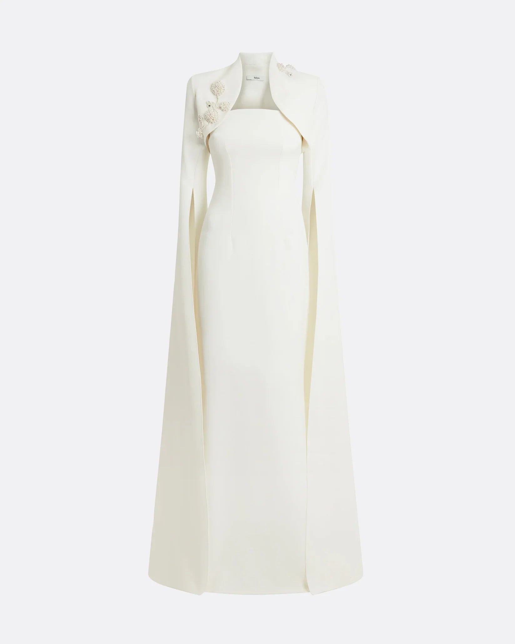 Strapless vertical dress -Amelia