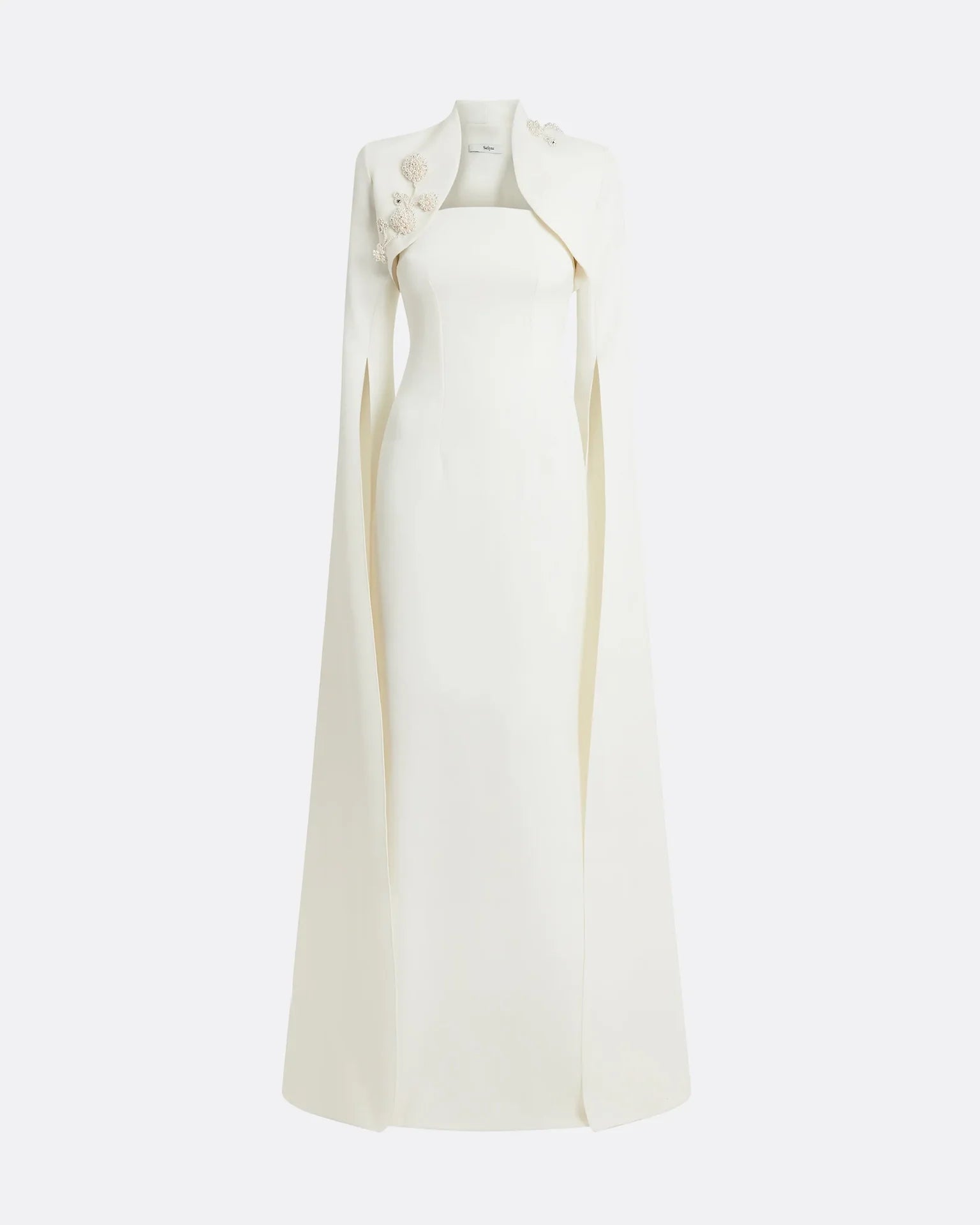 Strapless vertical dress -Amelia