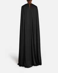 V-neck pleated dress with embellished waist-Patricia