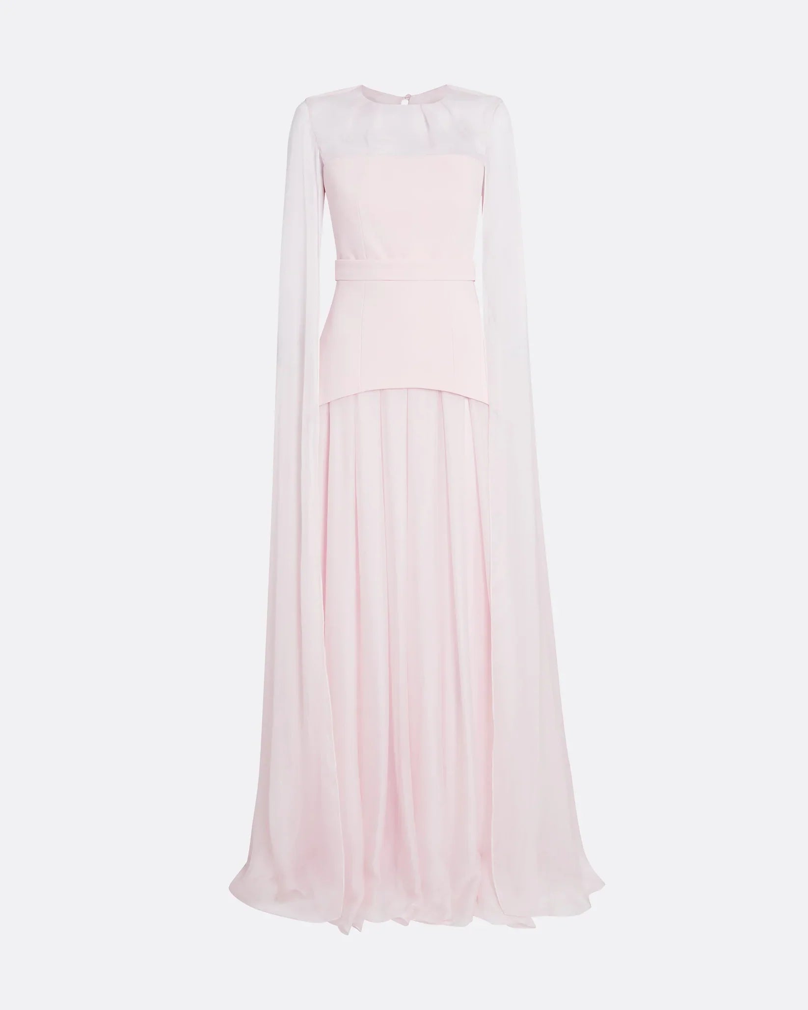 Long Sleeve Multi-Layer Dress - BLUSH