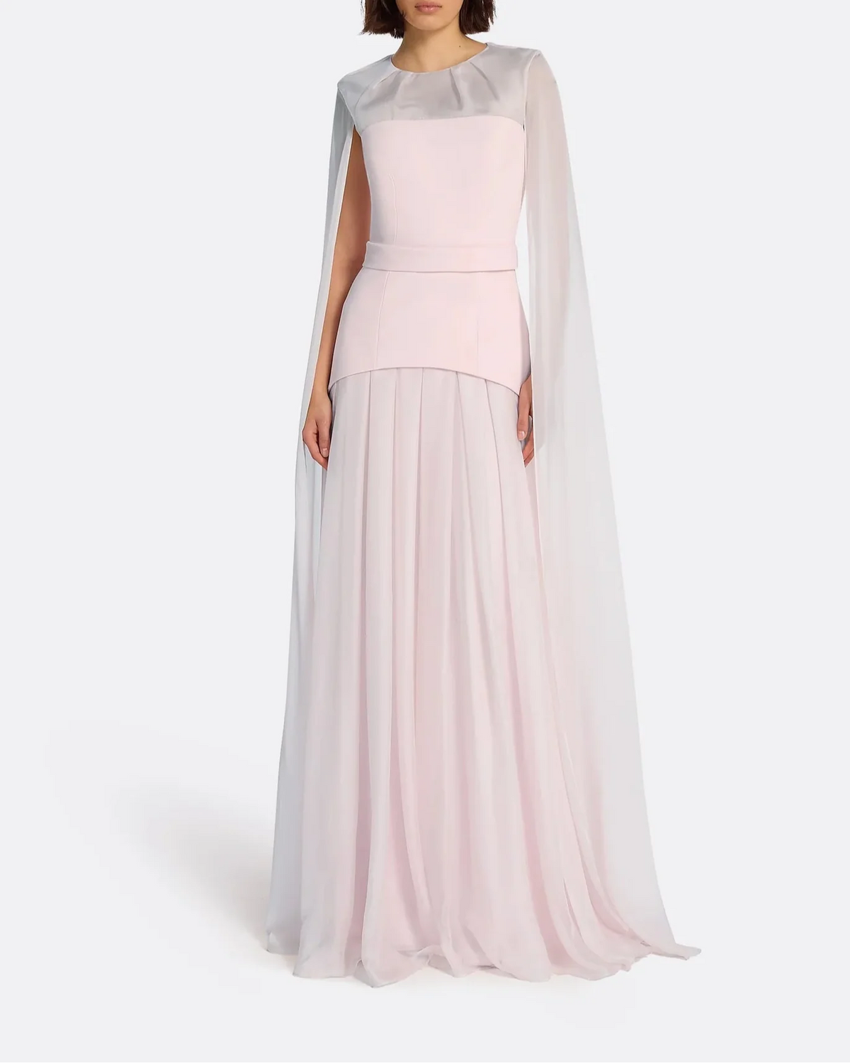Long Sleeve Multi-Layer Dress - BLUSH