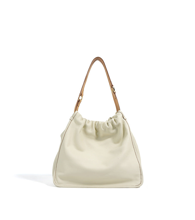 slouchy tote bag with contrast card holder – BREEZE