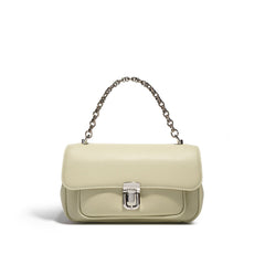 chain-handle flap bag in blush pink – LAYLA
