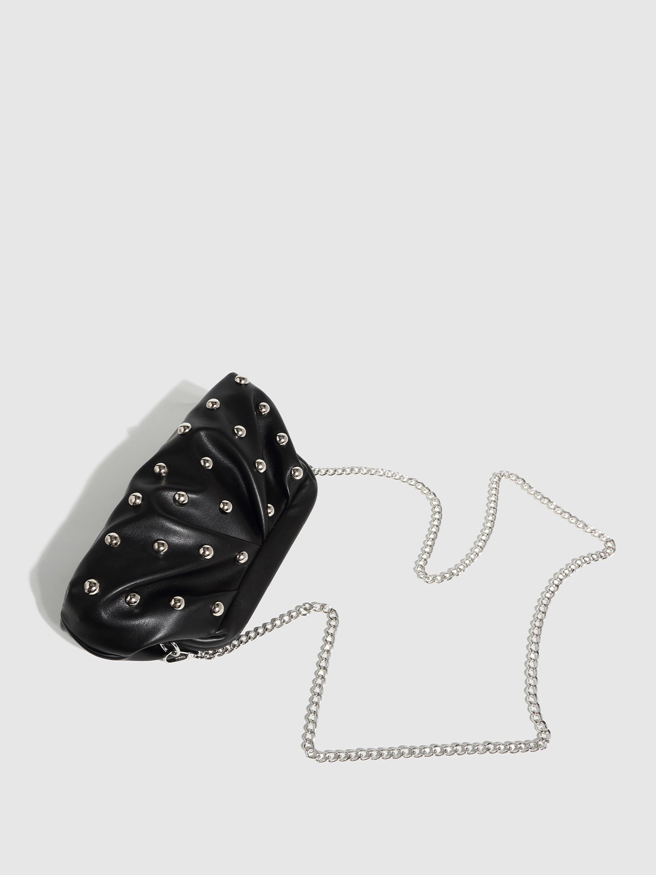 Clutch bag with studded accents - Esduri