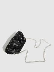 Clutch bag with studded accents - Esduri