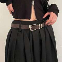 Women's belt with a distinctive design - ERLEN
