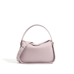 curved-edge shoulder bag with adjustable strap – LILA