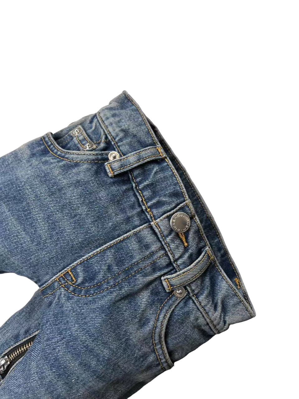 denim knot-handle shoulder bag - Tehzeeb