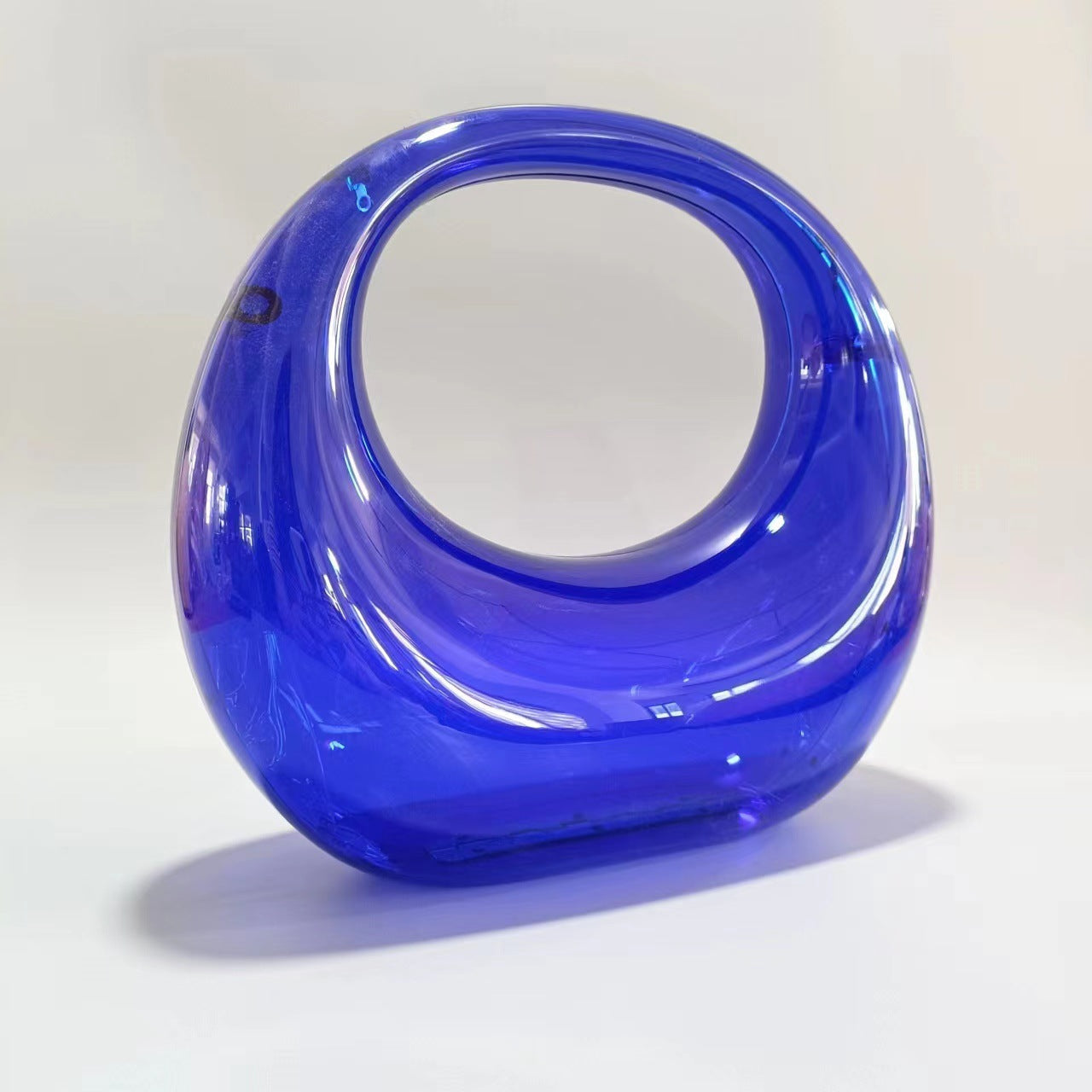 round top-handle acrylic handbag - Errolyn