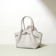 soft-structured mini tote with turn-lock – LILC